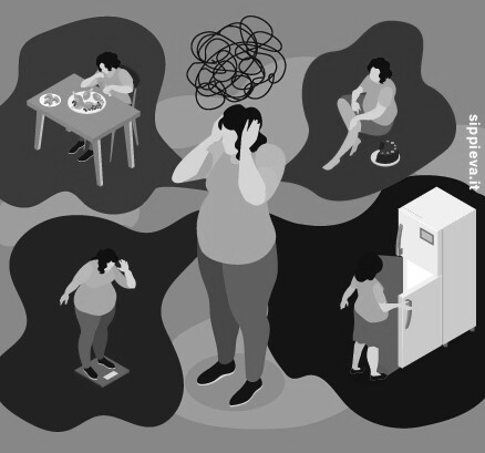 L'aumento dei disturbi dell'alimentazione